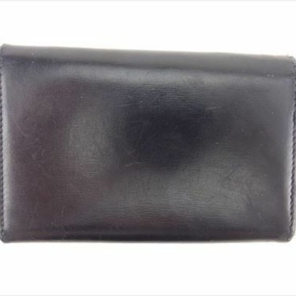 Authentic Used Cartier Key case Key holder Black leather Woman unisex - Picture 2 of 8